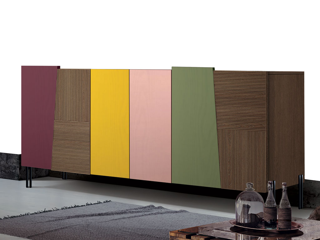 Madia in legno moderna