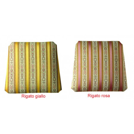 Sedia 3 stecche con fondino rigato giallo