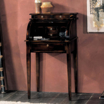 Bureau piccolo in legno di ciliegio con cassetti