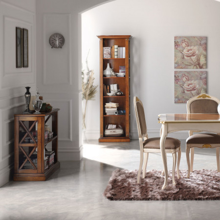 Libreria singola con fianchi a croce