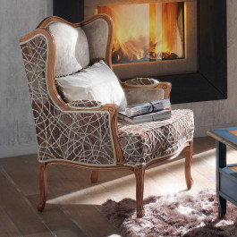 Poltrona bergere imbottita Poltrona bergere imbottita