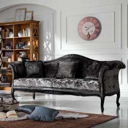 Libreria doppia con fianchi a croce in legno toulipier