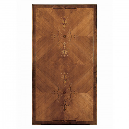Tavolo fisso 240x128 con intarsio Verona