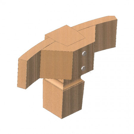 Tavolo ovalino con intarsio Venezia allungabile da 115x95 a 203x95