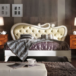 Letto desire imbottito king size