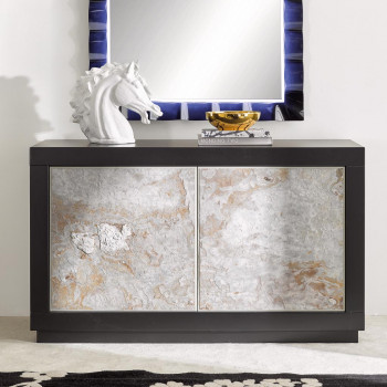 Madia moderna con 2 ante in pietra