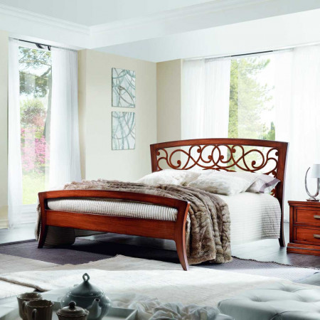 Camera da  letto Aurora con armadio in legno