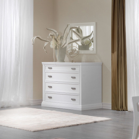 Letto imbottito con 2 swarovski, dettaglio testata