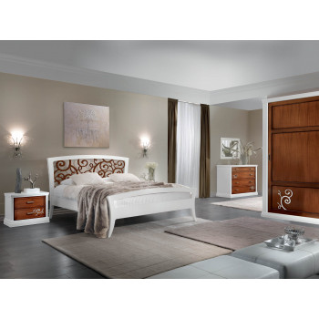 Camera da letto Delia con testata traforata