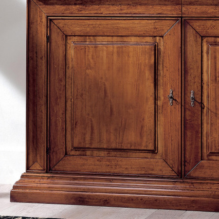 Dettaglio ante credenza senza intaglio 2 ante 2 cassetti