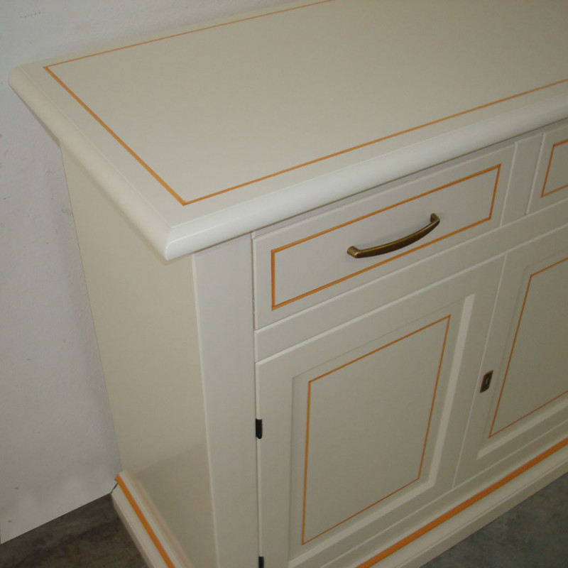 Credenza 4 ante arte povera