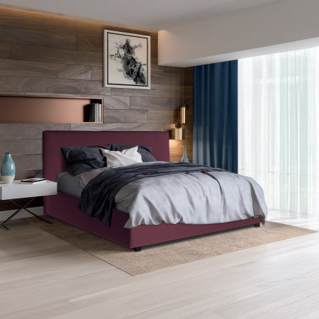 Letto imbottito con contenitore Delmi