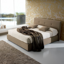 Letto imbottito con contenitore Coral Letto imbottito con contenitore Coral