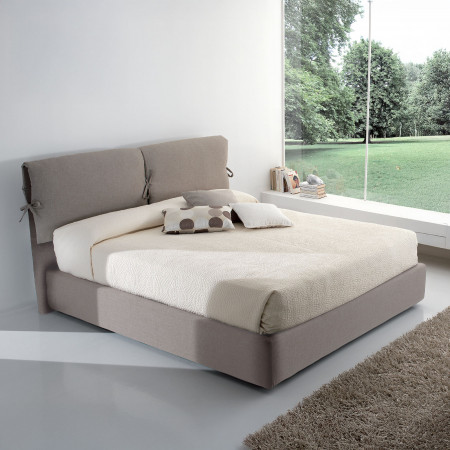 Letto imbottito con contenitore Juno