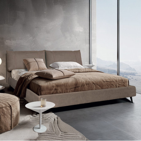Letto imbottito con contenitore Asterius