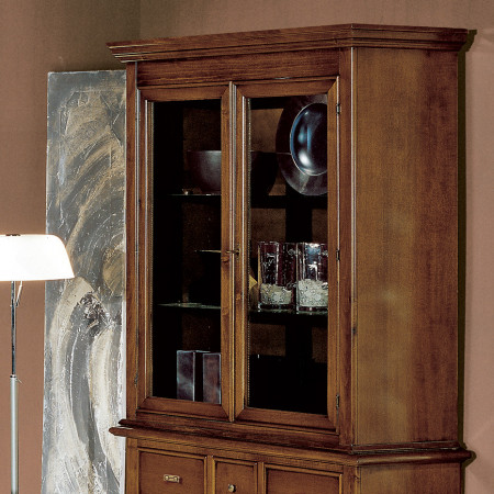 Credenza con alzata 2 ante 3 cassetti