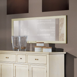Credenza 3 ante 3 cassetti in toulipier, dettaglio frontale