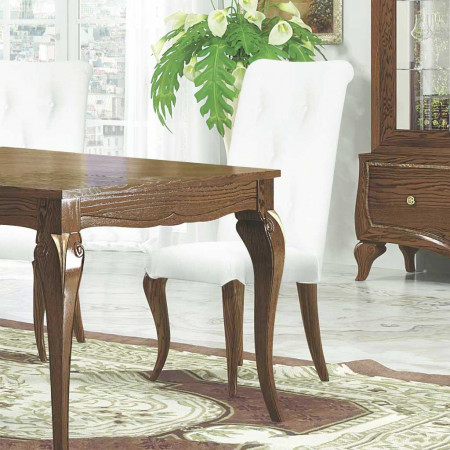 Credenza 2 ante con decoro e 6 cassetti, tema ambientato