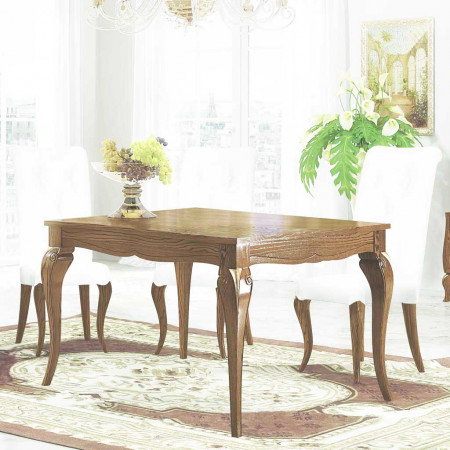 Sala da pranzo classica contemporanea, credenza in legno