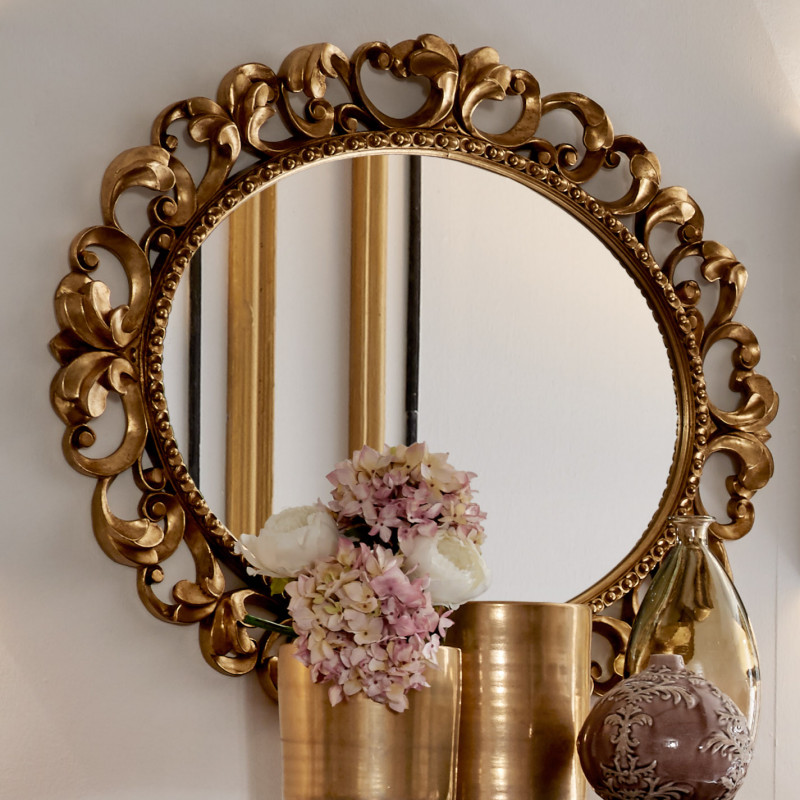 Specchio Barocco in Oro - Solo su