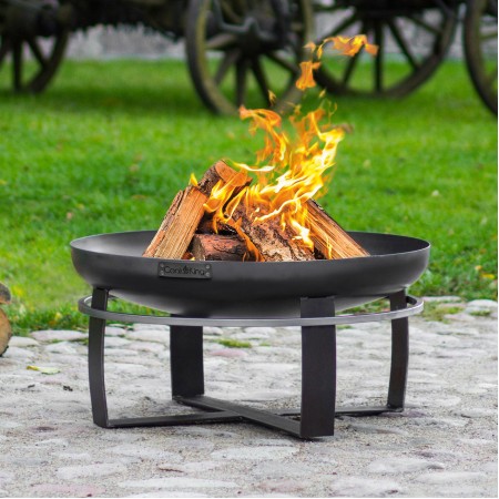 Braciere da Esterno Viking 60cm in Acciaio Naturale