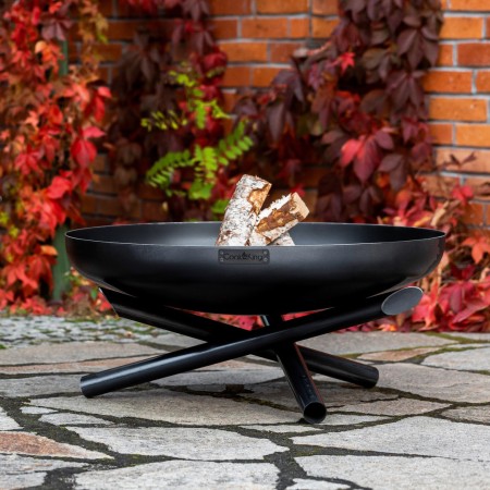 Braciere a Legna Indiana 60cm per Terrazzo e Giardino