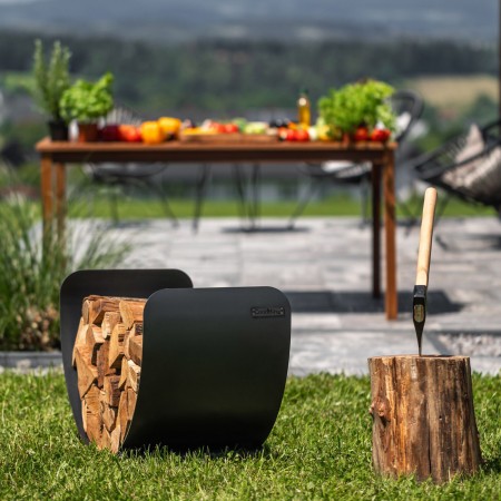 Portalegna Moderno Turyn 70cm Semicircolare