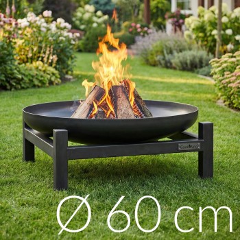 Braciere Moderno Panama 60cm in Acciaio