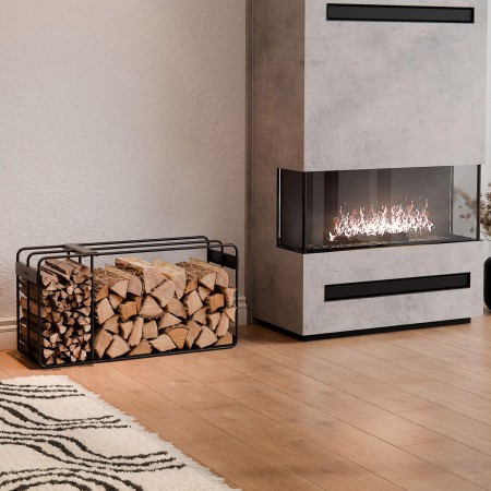 Portalegna Compatto Flox 80x40x25cm