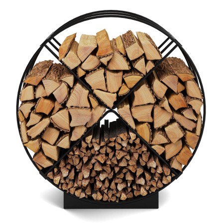 Portalegna Rotondo a Scomparti Rondo 80x25cm