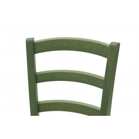 Kit 16 sedie paesane fondo paglia colore verde