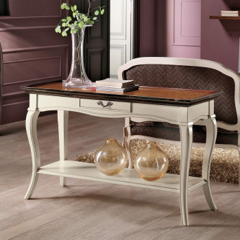 Retrodivano 700 con cassetto e dettaglio del piano