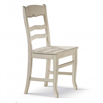 Sedia Lusy con dettaglio schienale sagomato