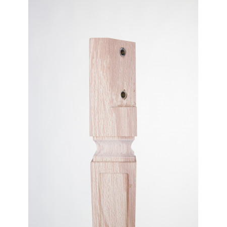 Set di 4 gambe a spillo in legno per tavolo