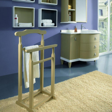 Mobile per bagno decor 2 con cassetti in legno di noce