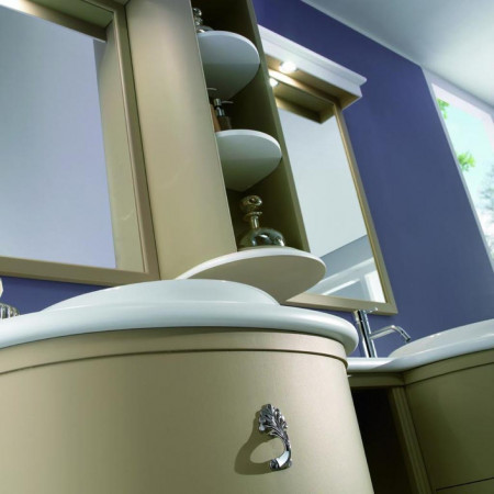 Mobile per bagno decor 2 con dettagli specchiera