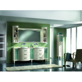 Mobile per bagno decor 3 con specchiera e pensili