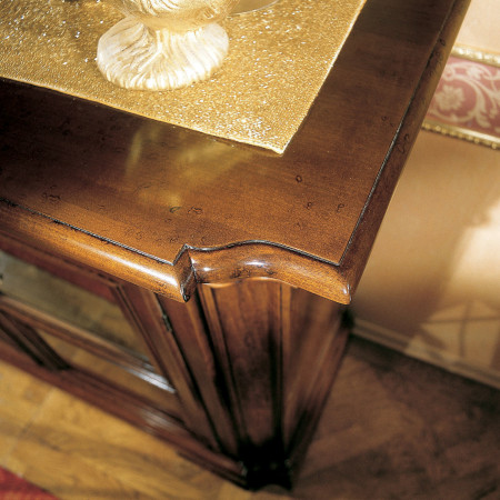 Credenzina porta tv 2 porte dettaglio piano legno toulipier