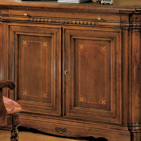 Credenzina porta tv 2 porte in legno di acero