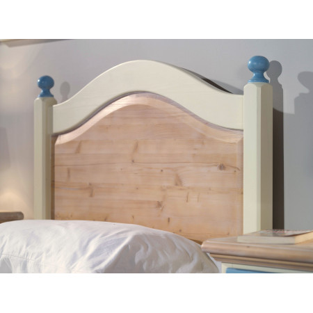 Letto singolo in legno di abete