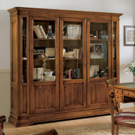 Credenza a 2 porte e 2 cassetti con piano in legno di toulipier