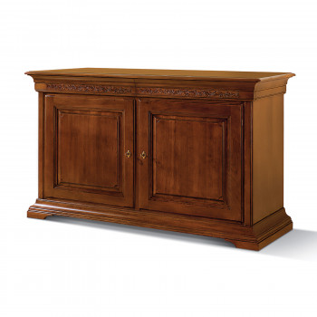 Credenza Edera due porte con intaglio