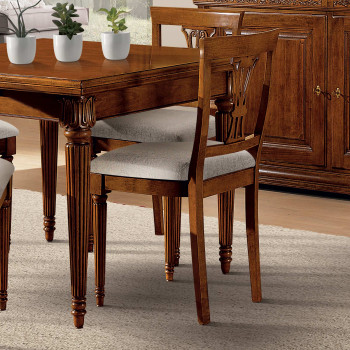 Sedia Edera con seduta imbottita