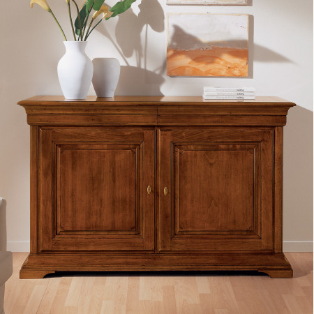 Credenza Edera liscia due porte con serratura