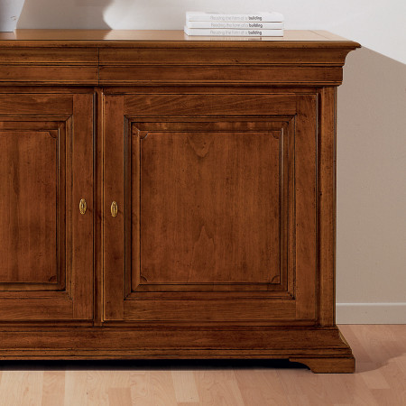 Credenza Edera liscia due porte con serratura
