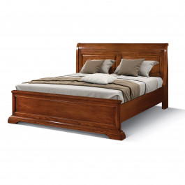 Letto matrimoniale Edera con testata in legno e contenitore Letto matrimoniale Edera con testata in legno e contenitore