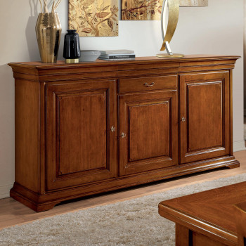 Credenzone Edera liscia tre porte