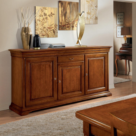 Credenzone Edera liscia tre porte