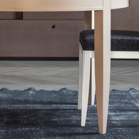Dettaglio gambe Tavolo rotondo allungabile 120x120
