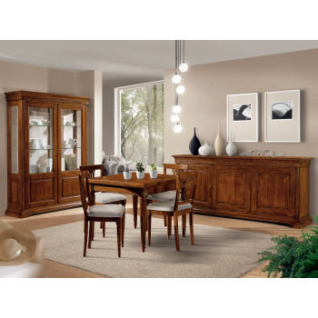 Sala da pranzo Edera intagliata